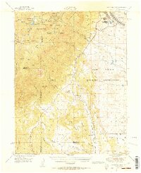 Mount Big Chief 1951 topographic map thumbnail