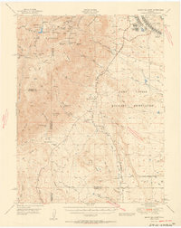 Mount Big Chief 1951 topographic map thumbnail