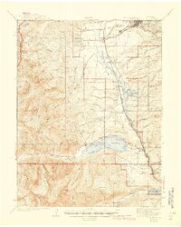Mount Elbert 1938 topographic map preview
