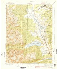 Mount Elbert 1939 topographic map preview