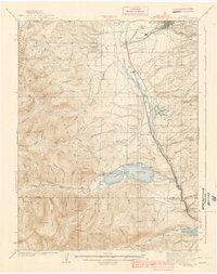 Mount Elbert 1939 topographic map thumbnail