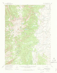Mount Ethel 1955 topographic map thumbnail