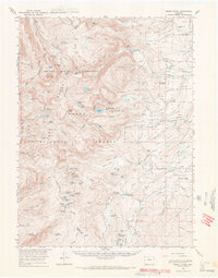 Mount Ethel 1955 topographic map thumbnail