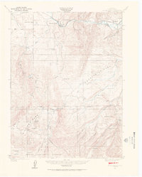 Mount Harris 1924 topographic map thumbnail