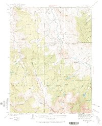 Mount Powell 1933 topographic map preview