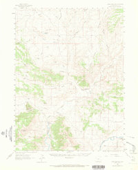 Lone Mountain 1960 topographic map thumbnail