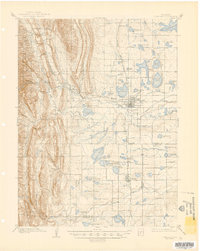 Loveland 1908 topographic map thumbnail