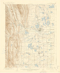 Loveland 1908 topographic map thumbnail