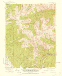 Garfield 1940 topographic map thumbnail