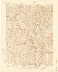 Garfield 1945 topographic map thumbnail