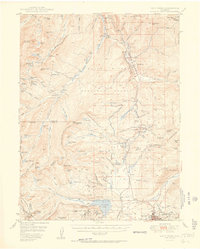 Holy Cross 1951 topographic map thumbnail