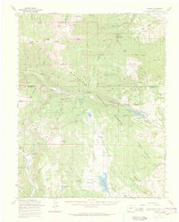 Jasper 1967 topographic map preview