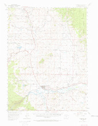 Kremmling 1956 topographic map thumbnail