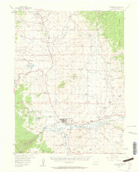 Kremmling 1956 topographic map thumbnail