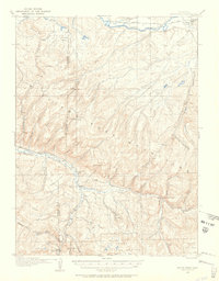 Daton Peak 1916 topographic map thumbnail