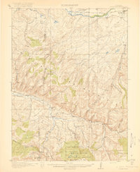Daton Peak topographic map thumbnail