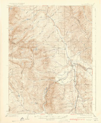 Dillon 1934 topographic map preview