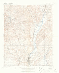 Durango 1907 topographic map preview