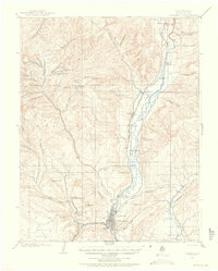 Durango 1907 topographic map preview
