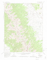 Electric Peak 1959 topographic map thumbnail