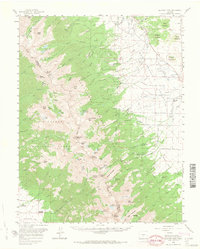 Electric Peak 1959 topographic map thumbnail