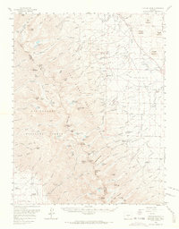 Electric Peak 1959 topographic map thumbnail