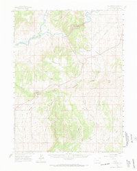 Elk Springs 1960 topographic map thumbnail