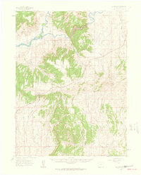Elk Springs 1960 topographic map thumbnail