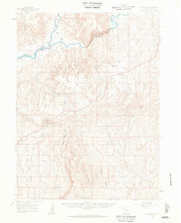 Elk Springs 1960 topographic map thumbnail