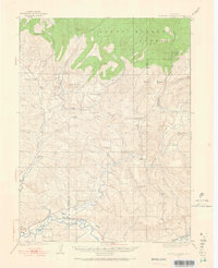 Elkhead Creek 1923 topographic map thumbnail