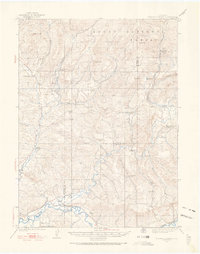 Elkhead Creek 1923 topographic map thumbnail