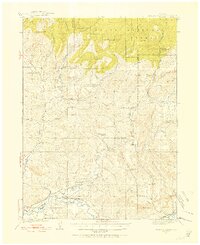Elkhead Creek 1923 topographic map thumbnail