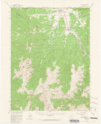 Fraser 1957 topographic map thumbnail
