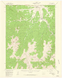 Fraser 1957 topographic map thumbnail