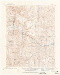 Creede 1914 topographic map thumbnail