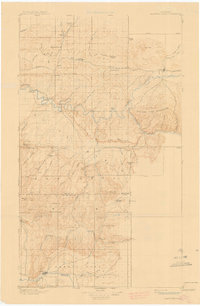 Danforth Hills topographic map thumbnail