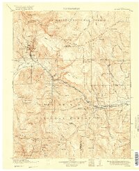 Creede 1916 topographic map thumbnail