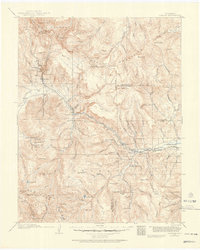 Creede 1914 topographic map thumbnail