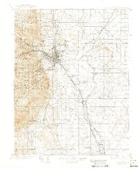 Colorado Springs 1909 topographic map thumbnail