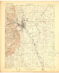 Colorado Springs 1909 topographic map thumbnail