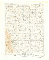 Castle Rock 1913 topographic map thumbnail