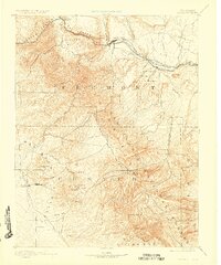 Canon City 1892 topographic map thumbnail