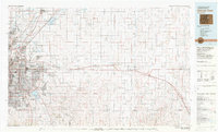 Denver East 1981 topographic map thumbnail