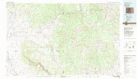 Paonia 1983 topographic map thumbnail