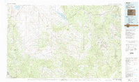 Pikes Peak 1983 topographic map thumbnail
