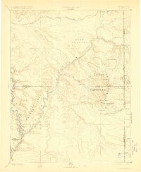 La Sal 1885 topographic map thumbnail