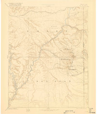 La Sal 1885 topographic map thumbnail