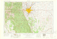 Denver 1953 topographic map thumbnail