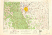 Denver 1953 topographic map thumbnail