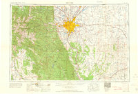 Denver topographic map thumbnail